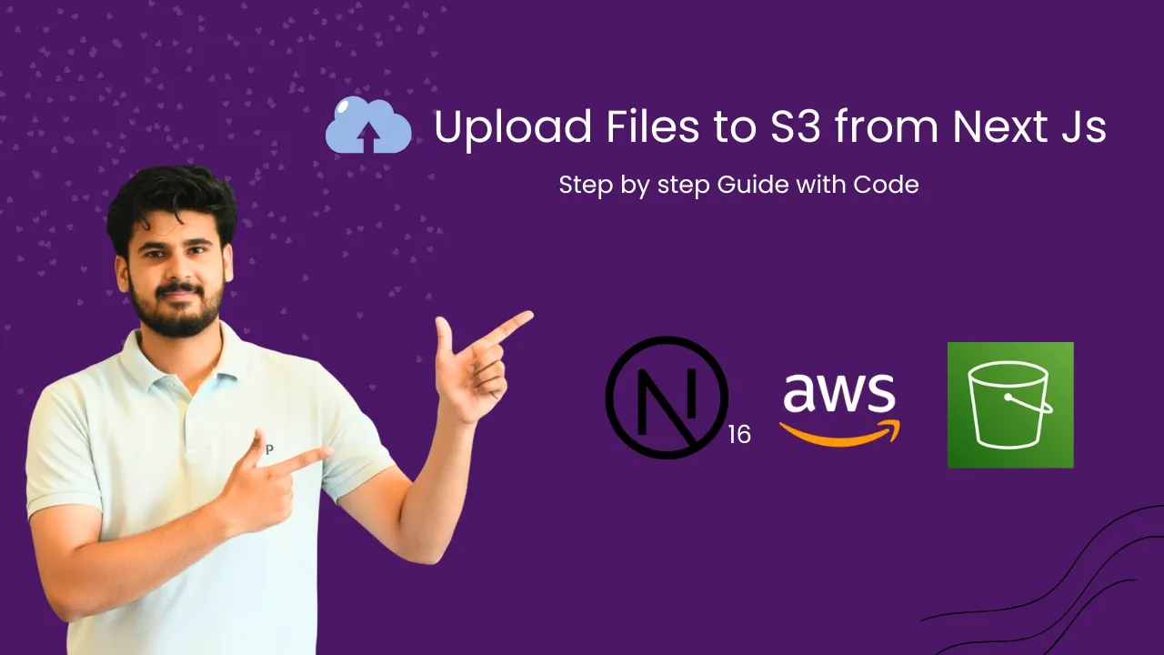 Upload Files from Next.js to AWS S3 Using Presigned URLs